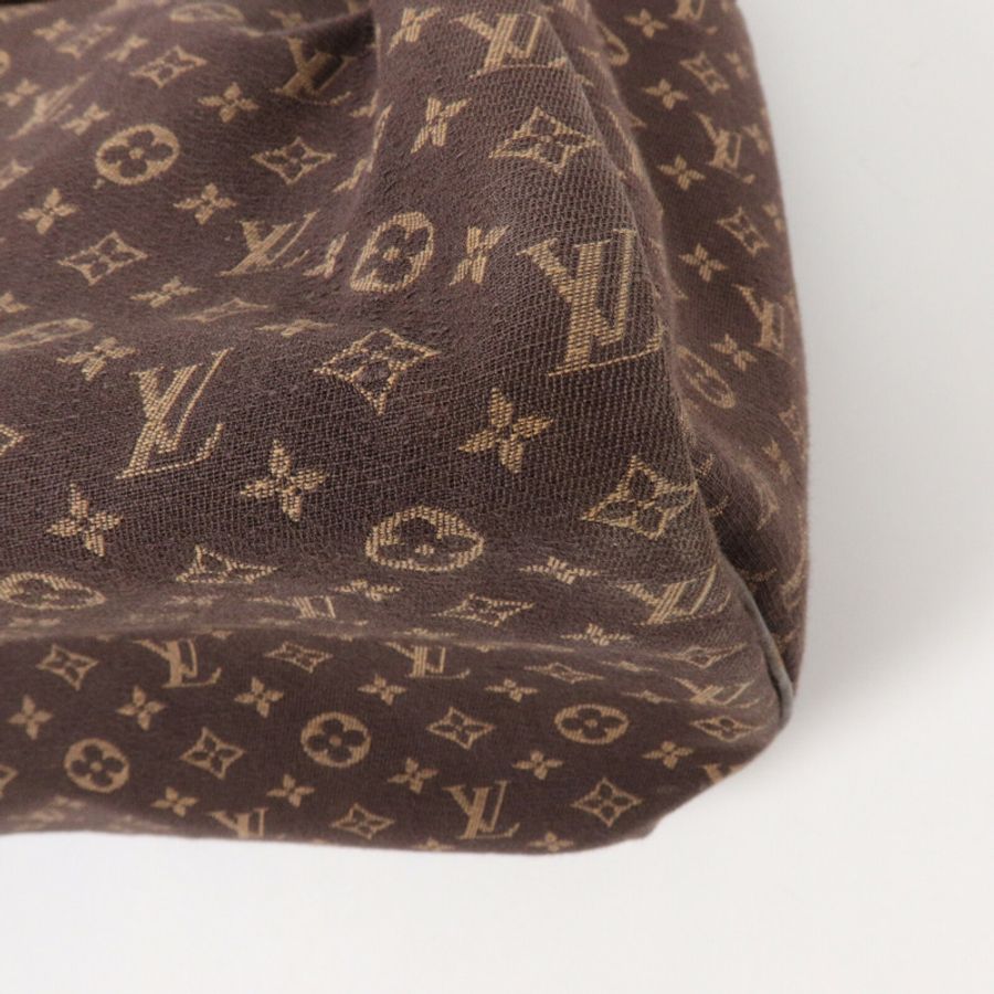 LOUIS VUITTON Monogram Mini Lin Speedy 30手挽袋-8