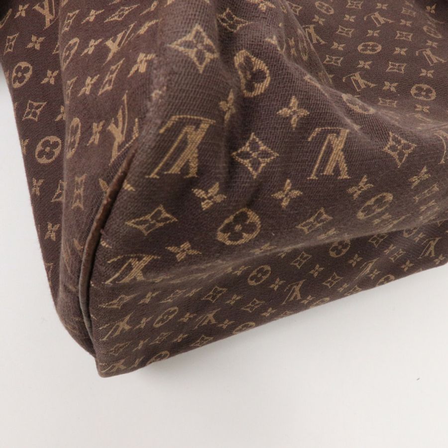 LOUIS VUITTON Monogram Mini Lin Speedy 30手挽袋-9