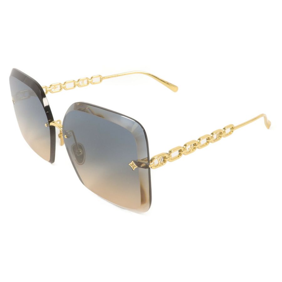 LOUIS VUITTON 金屬/PVC Jewel Square Sunglasses太陽眼鏡-1
