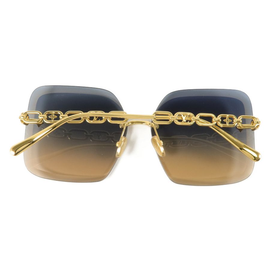 LOUIS VUITTON 金屬/PVC Jewel Square Sunglasses太陽眼鏡-3