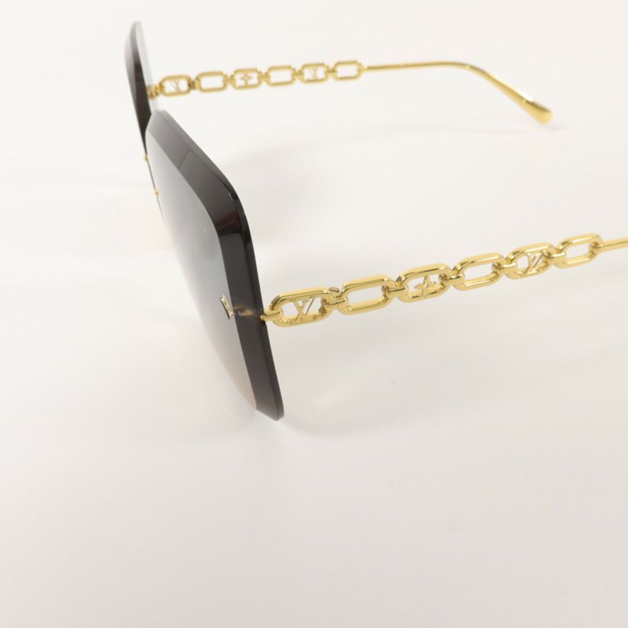 LOUIS VUITTON 金屬/PVC Jewel Square Sunglasses太陽眼鏡-5