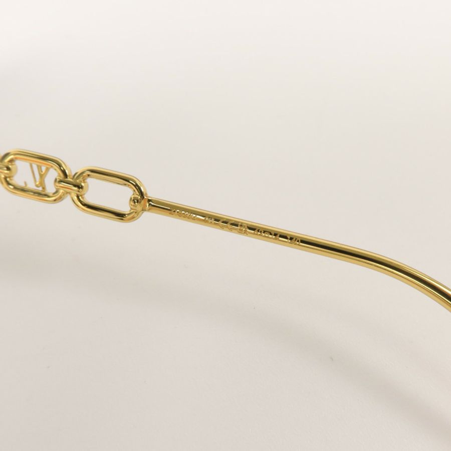 LOUIS VUITTON 金屬/PVC Jewel Square Sunglasses太陽眼鏡-6