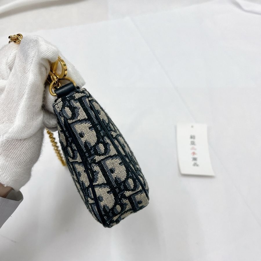 莉亞精品♡ Dior 老花大麻將 二手-7
