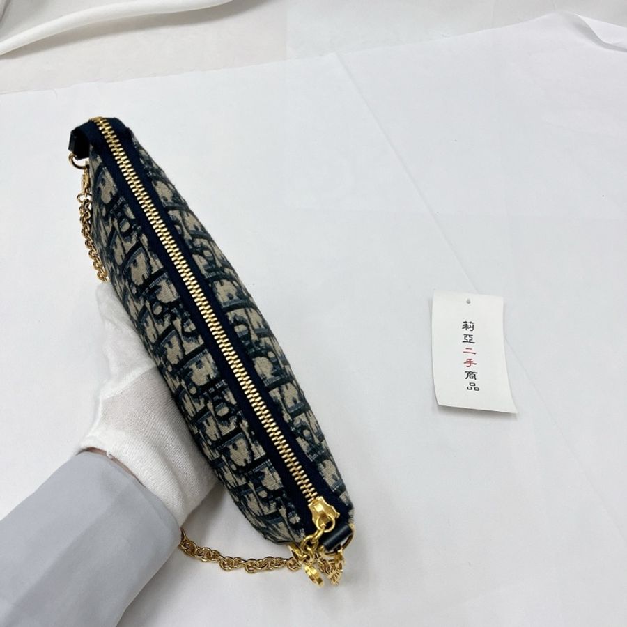 莉亞精品♡ Dior 老花大麻將 二手-8