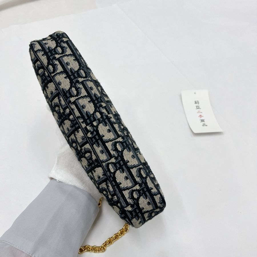 莉亞精品♡ Dior 老花大麻將 二手-9