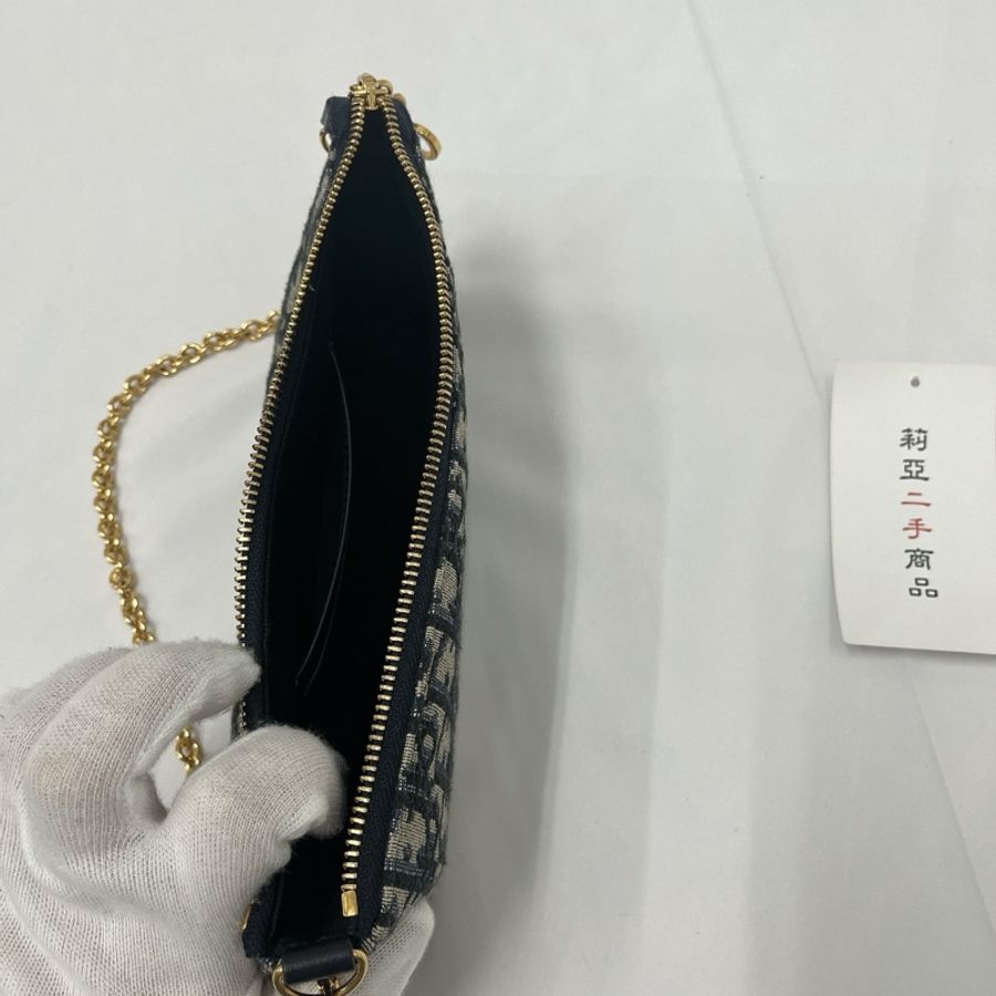 莉亞精品♡ Dior 老花大麻將 二手-16