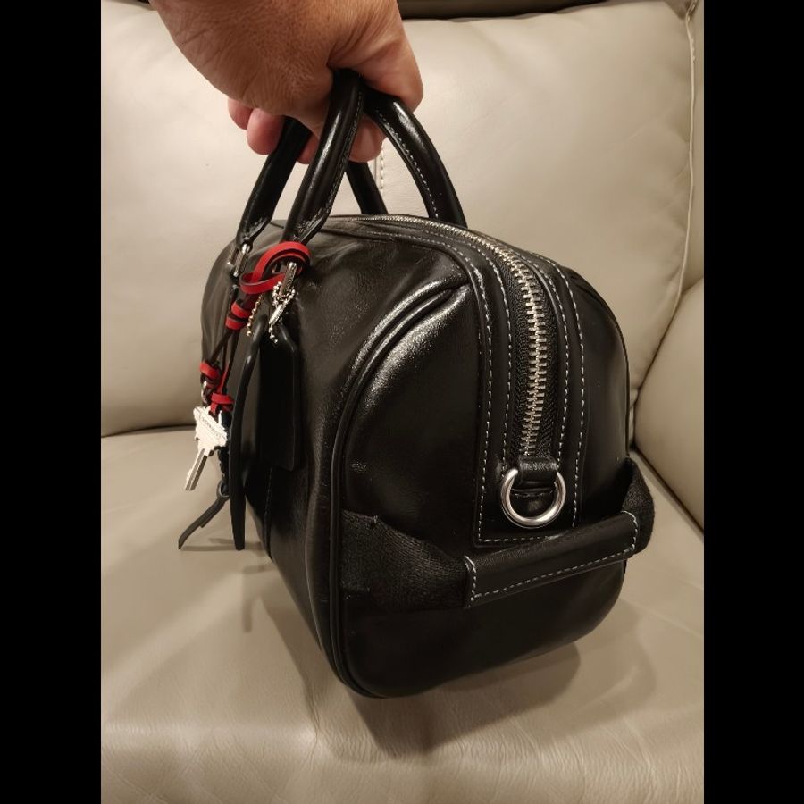 韓國帶回全新coach小行李包包-10