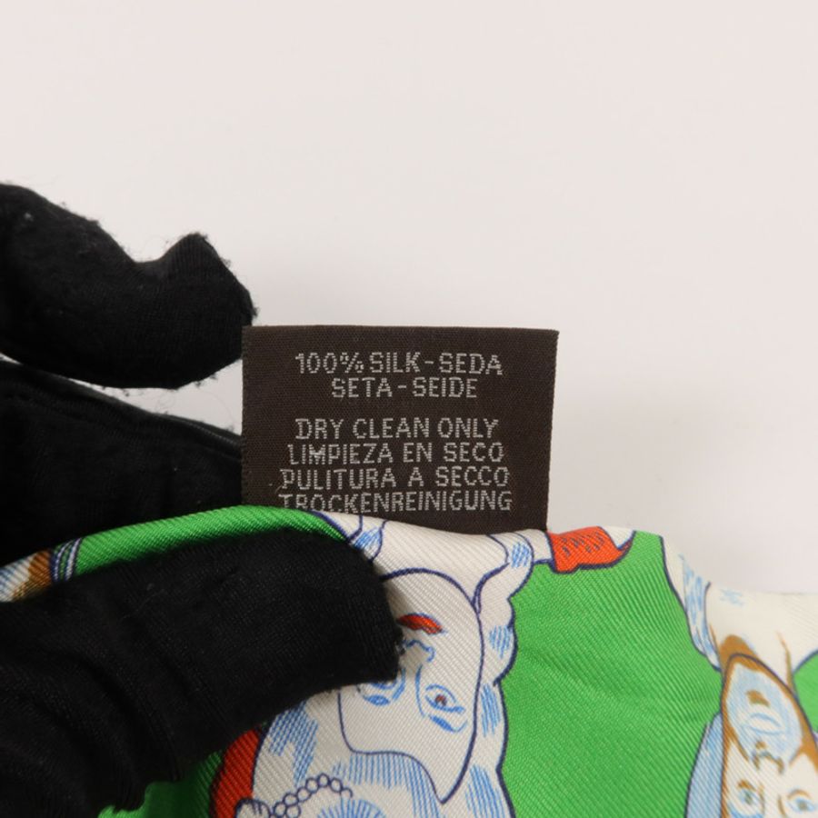 HERMES 絲質Twilly絲巾-7