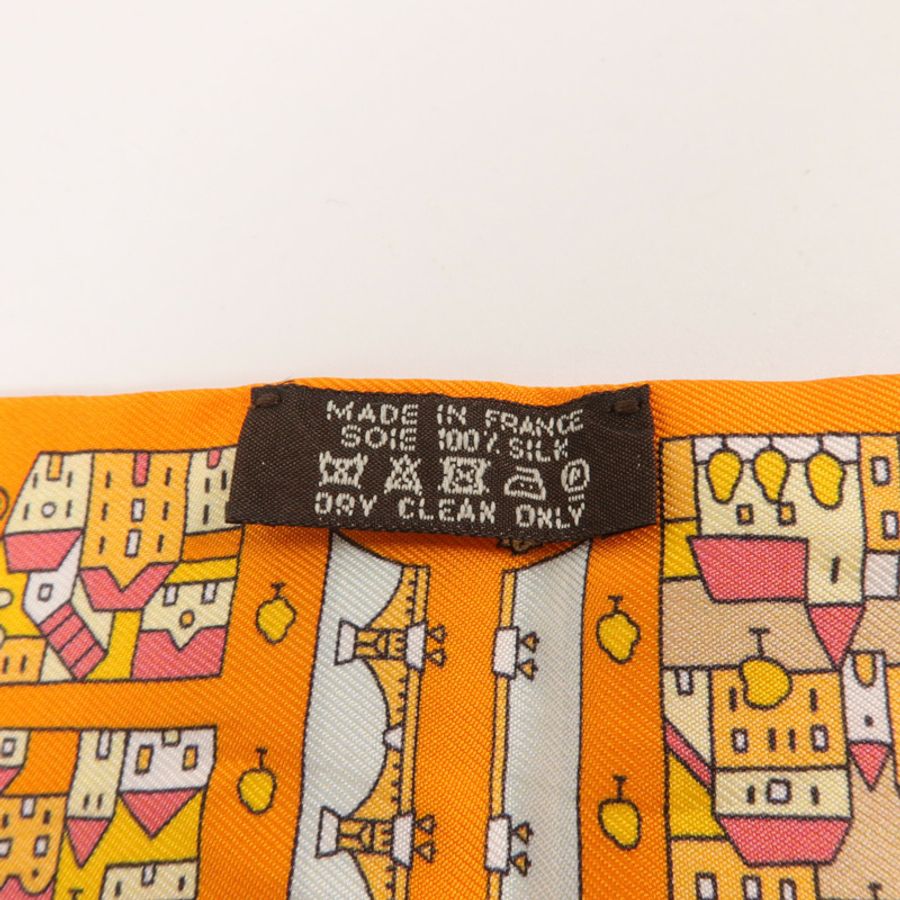 HERMES 絲質Twilly絲巾-6