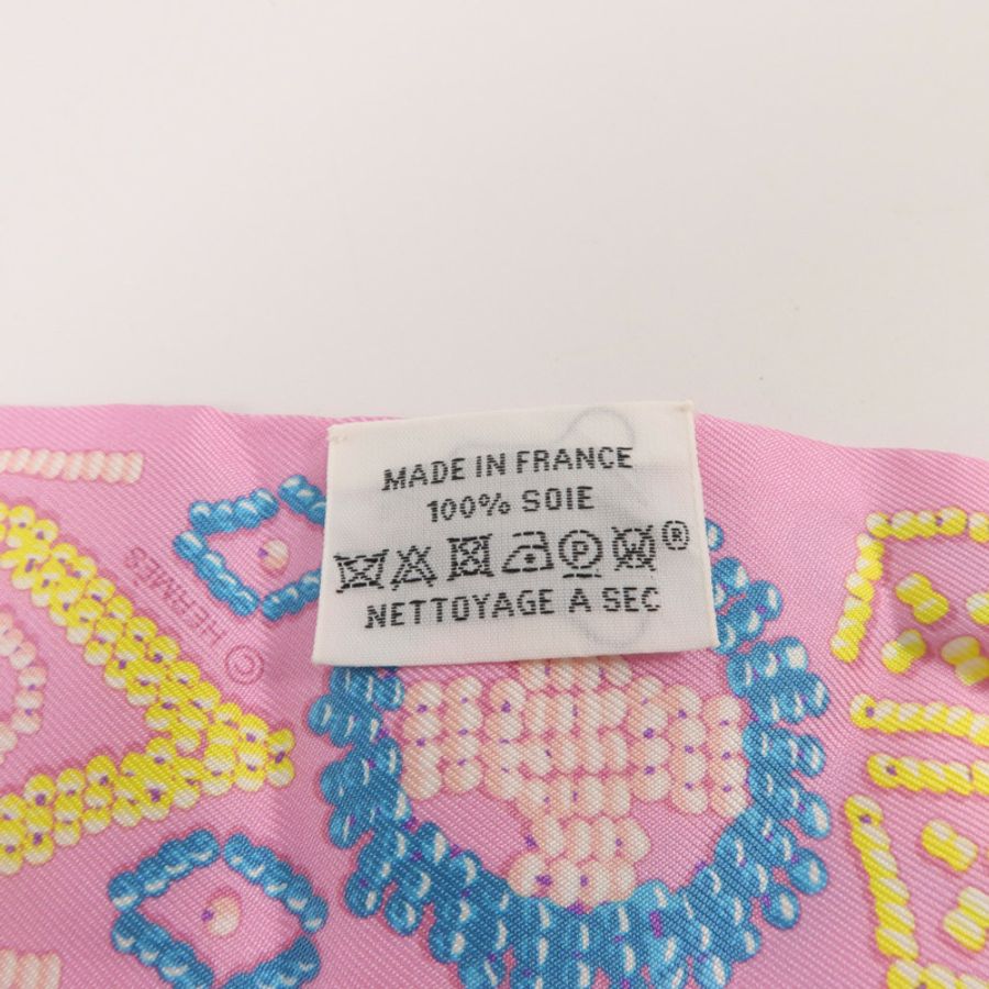 HERMES 絲質Twilly絲巾-6