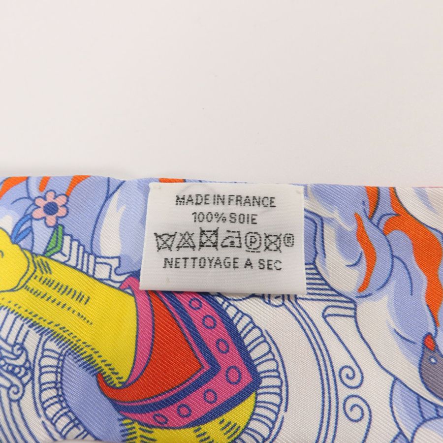 HERMES 絲質Twilly絲巾-6