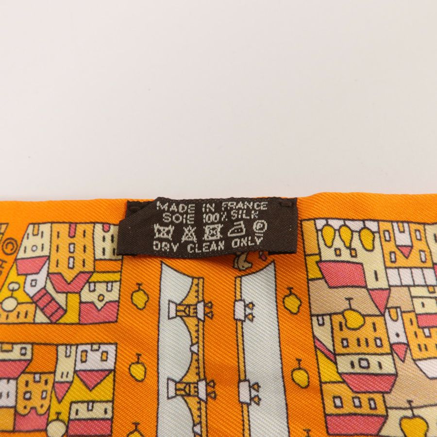 HERMES 絲質Twilly絲巾-6