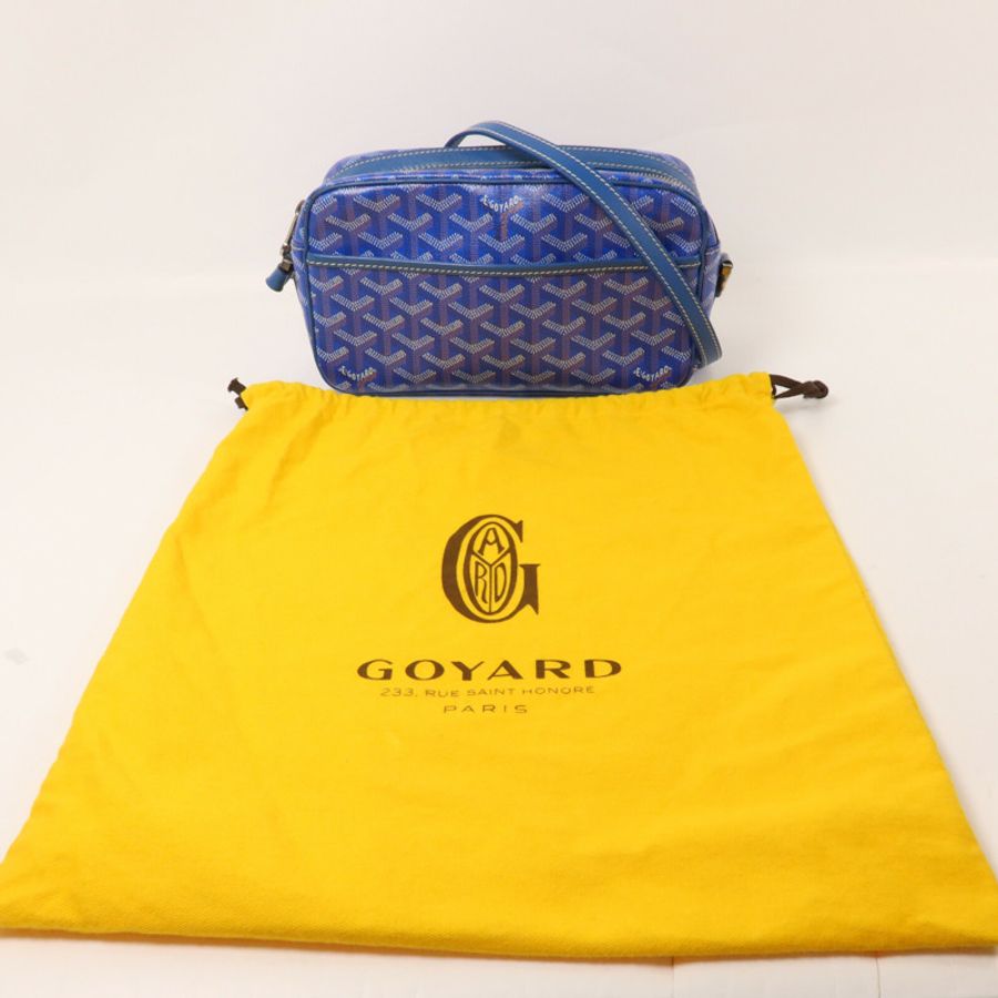 GOYARD 塗層帆布Cap-Vert PM肩背袋-9