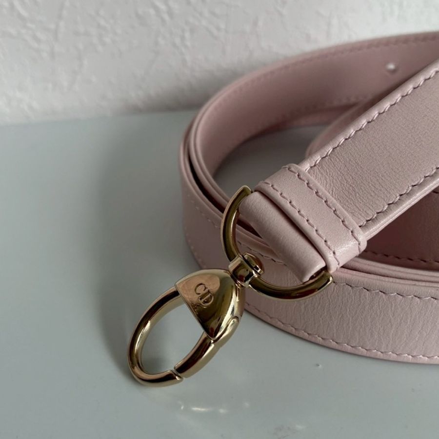 Dior 淡粉色5x4黛妃包🎀溫柔氣質-42