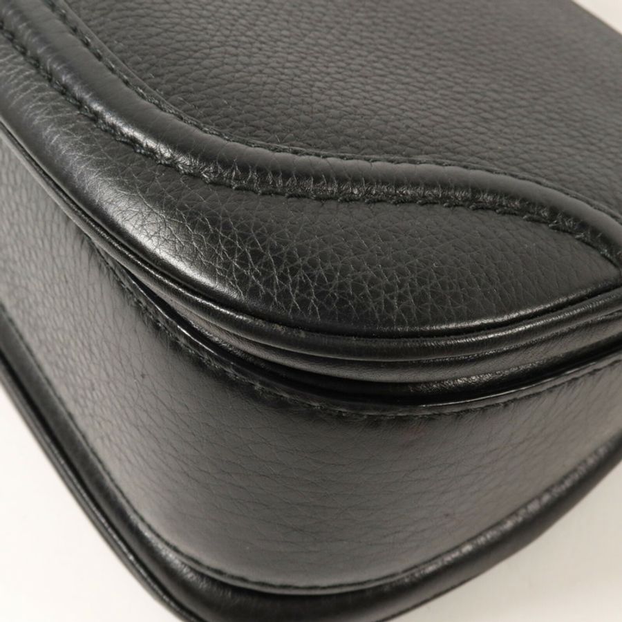 GUCCI 牛皮皮革New Bamboo Top Handle手挽肩背兩用袋-15
