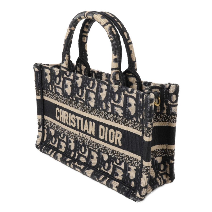 Dior 帆布Book Tote Mini手挽肩背兩用袋-2
