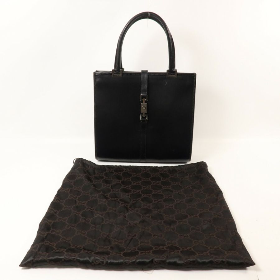 GUCCI 牛皮皮革Hand Bag手挽袋-8