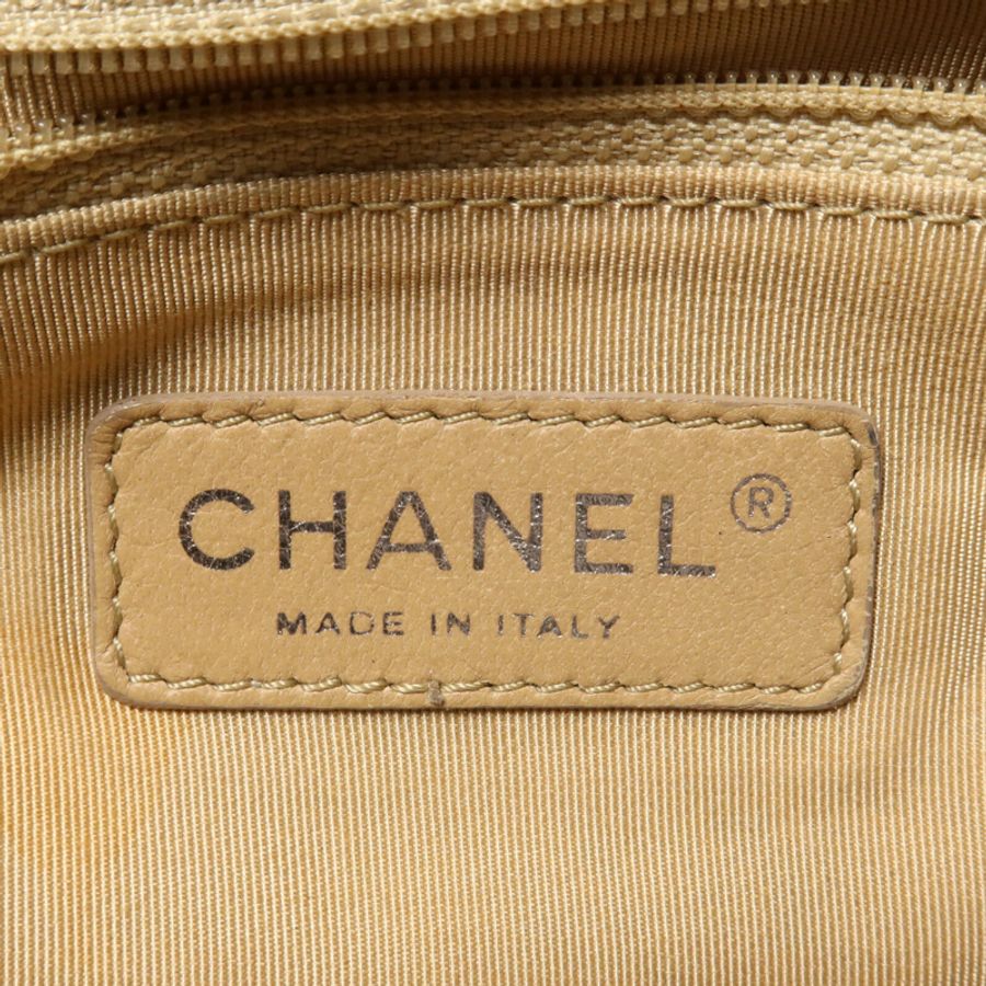 CHANEL 牛皮皮革Chain Shoulder鏈帶肩背袋-6