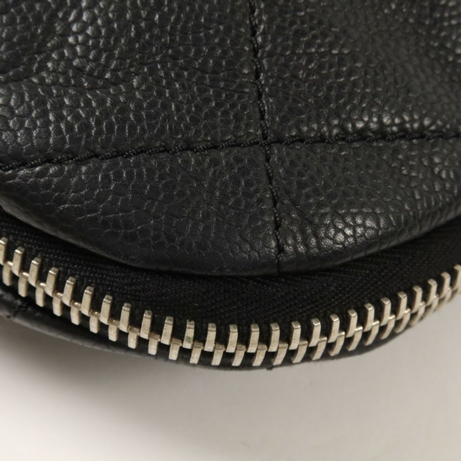 CHANEL 牛皮皮革Chain Shoulder鏈帶肩背袋-15