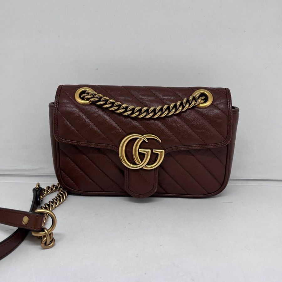 Gucci GG Marmont Matelassé 小號肩背包-0