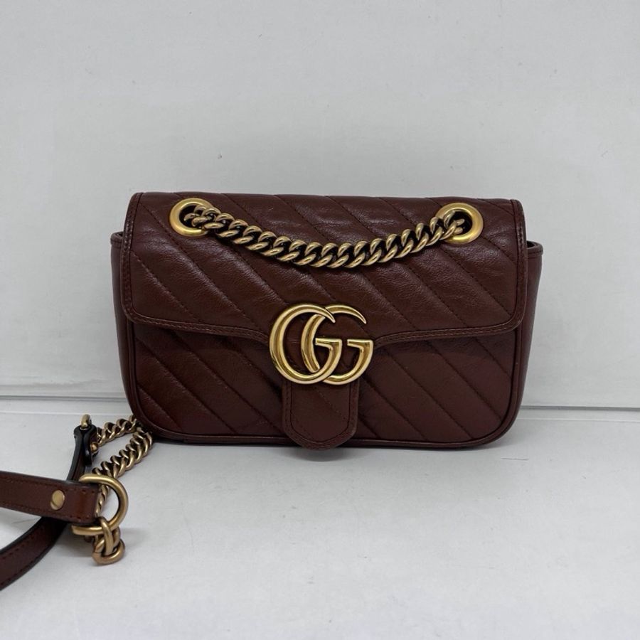 Gucci GG Marmont Matelassé 小號肩背包-5