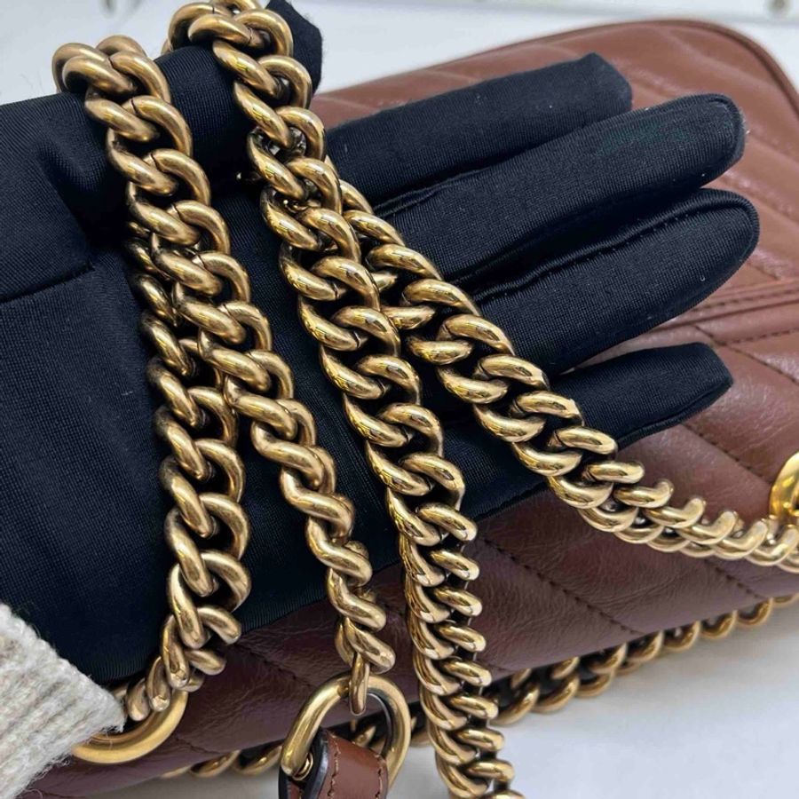 Gucci GG Marmont Matelassé 小號肩背包-20