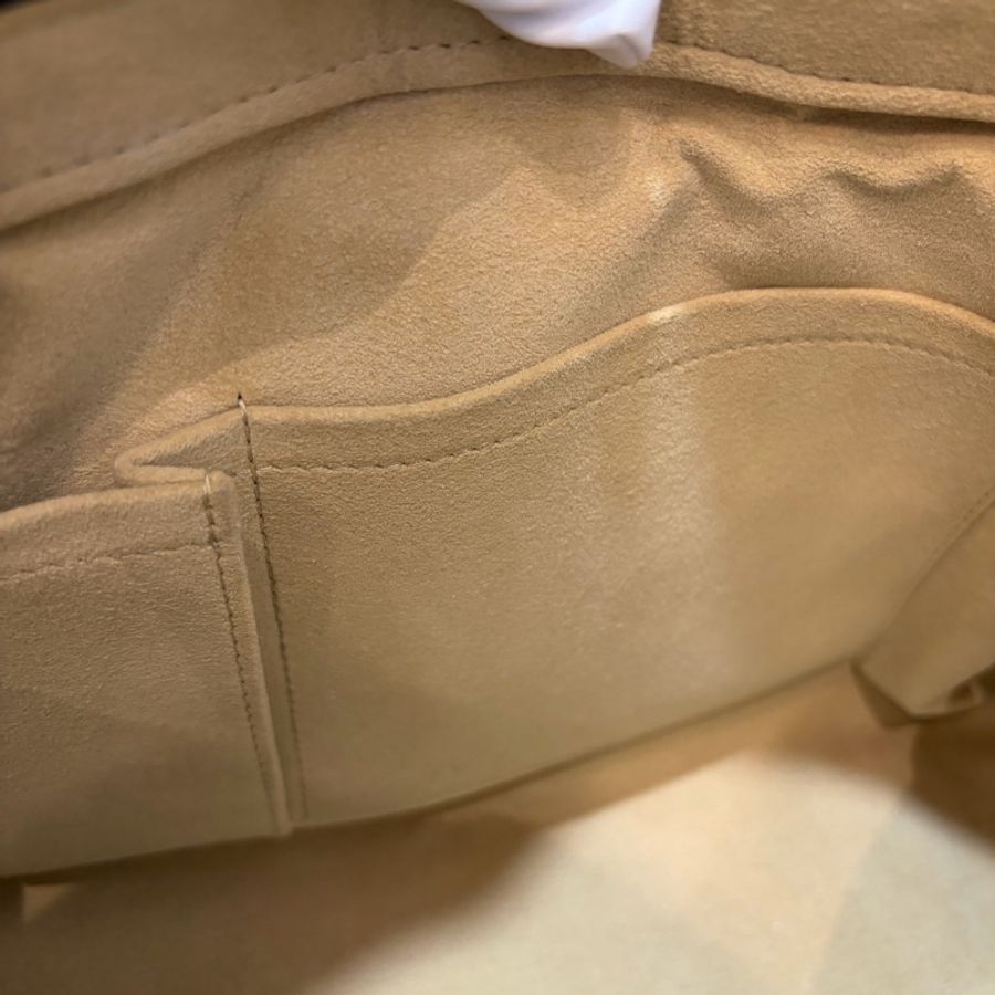 LV M45715 原花 字紋 老花 曼哈頓 金釦抓皺 手提包南瓜包肚臍包-63
