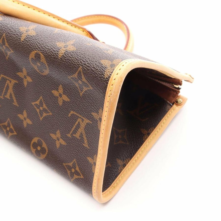 路易威登 Popincourt 手提包,塗層帆布和皮革,Monogram 圖案,女士,棕色,M40009-15