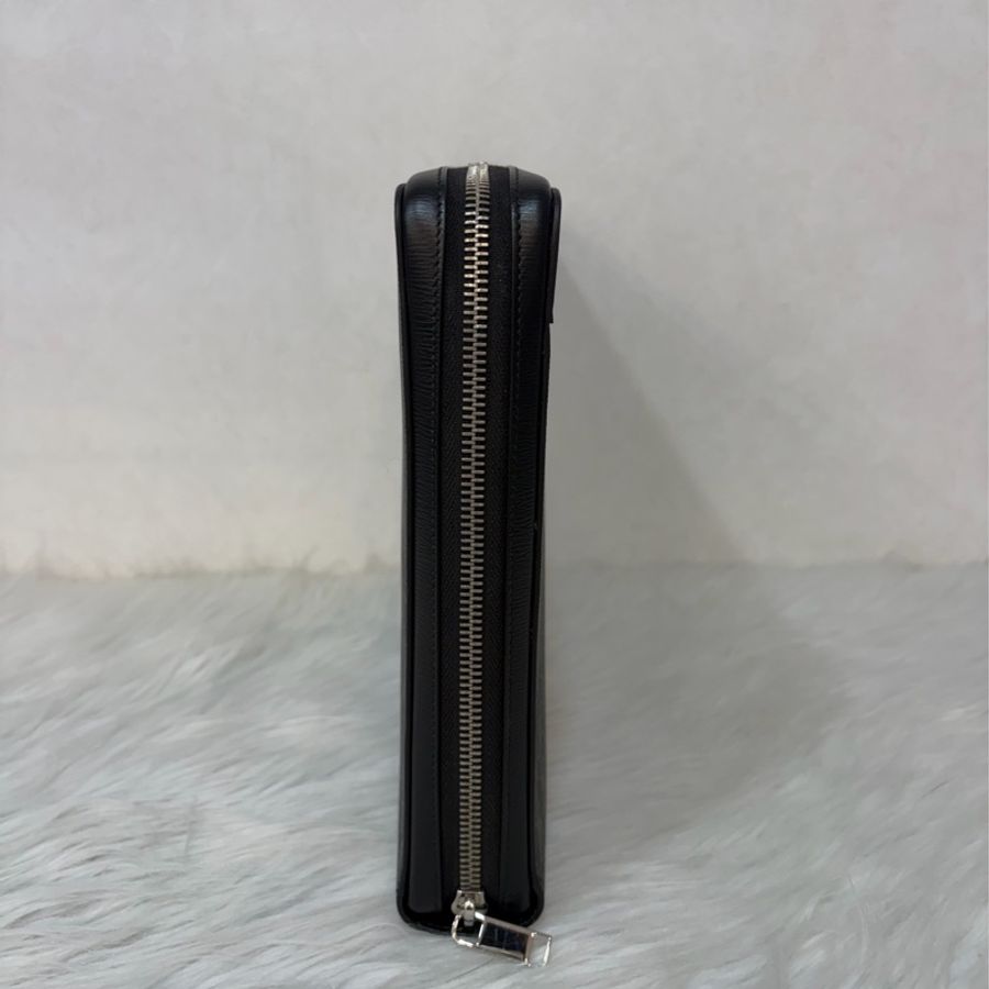 Dior 2DLCA-104XIS 黑皮邊 灰老花 多夾層卡夾 公事包 手拿包 MacBook-1