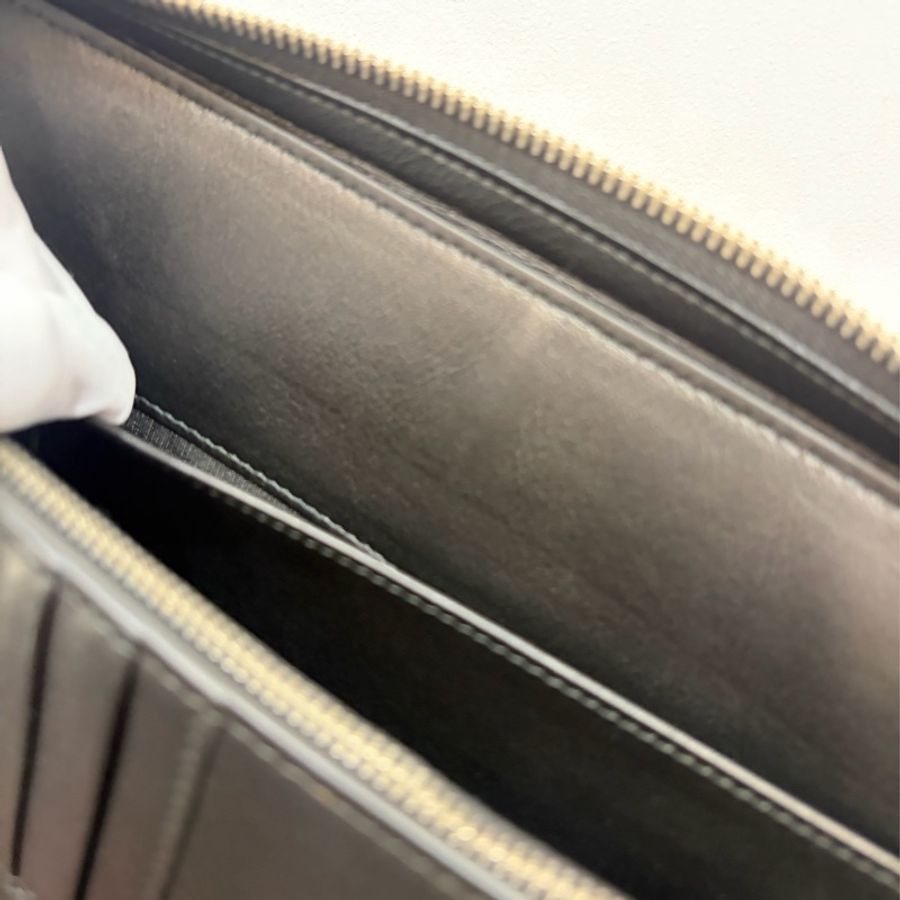 Dior 2DLCA-104XIS 黑皮邊 灰老花 多夾層卡夾 公事包 手拿包 MacBook-41