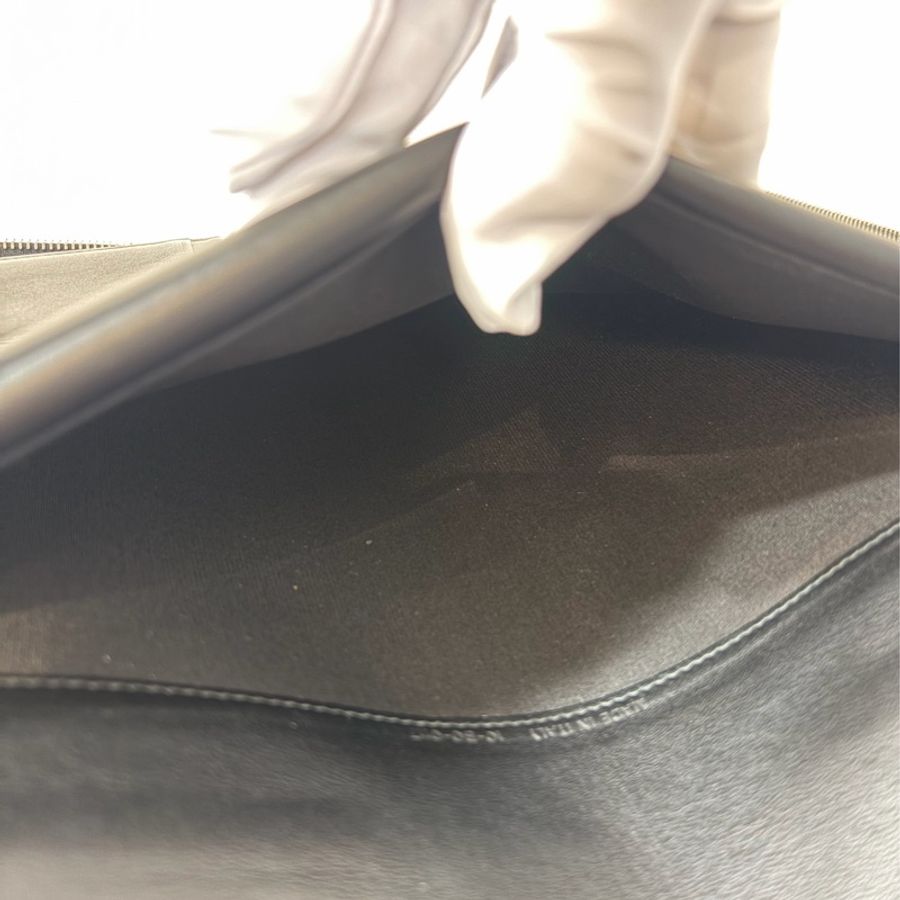 Dior 2DLCA-104XIS 黑皮邊 灰老花 多夾層卡夾 公事包 手拿包 MacBook-47