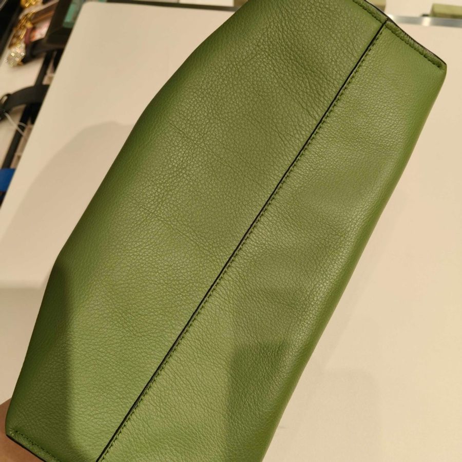 💚 Loewe 羅意威 Flamenco雲朵 牛油果綠福袋包 手提包肩背包斜挎包 底長30cm-6
