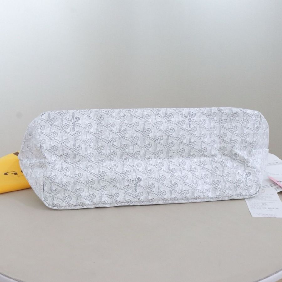 Goyard戈雅 子母購物袋TOTE中號 托特包肩背包 白色-2