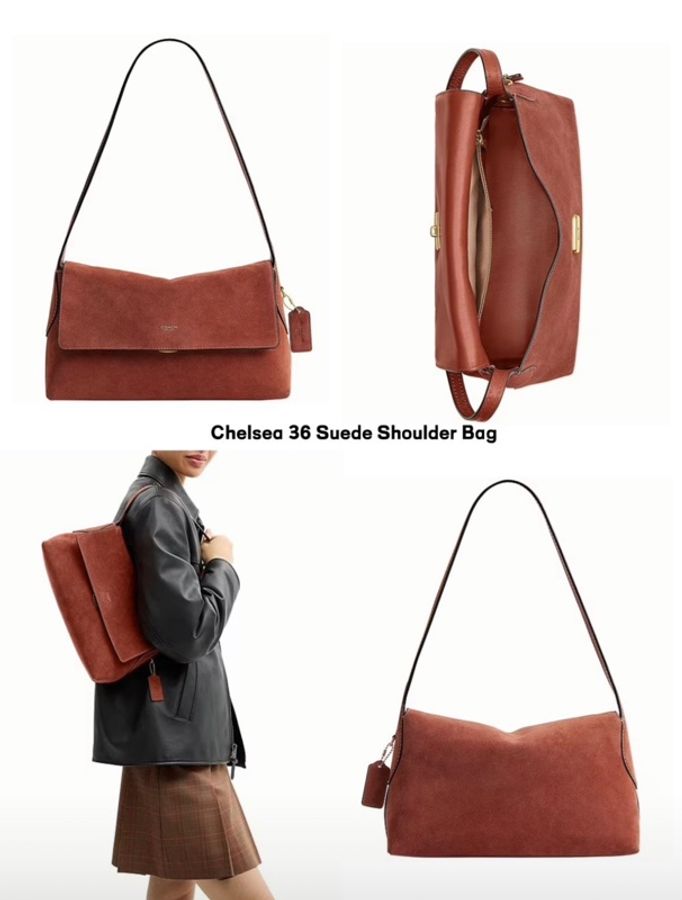 Coach Chelsea Shoulder Bag 30 (color : clay)-4