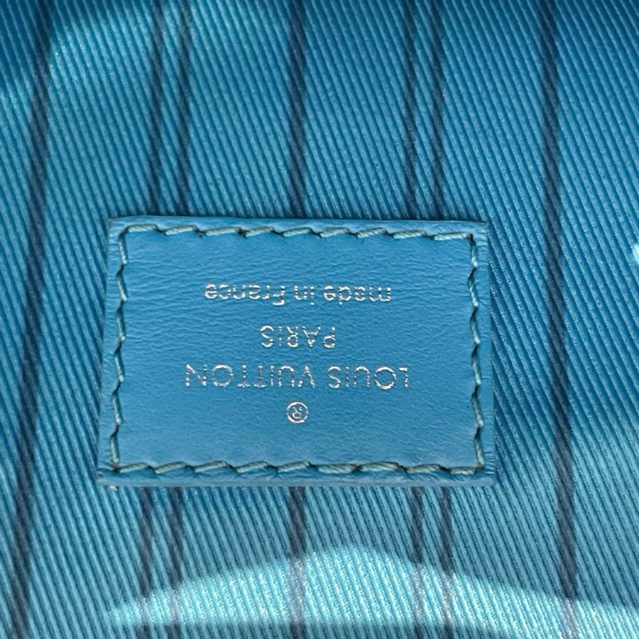 路易威登/Louis Vuitton Christopher藍邊克里斯托弗雙肩包 中號-7