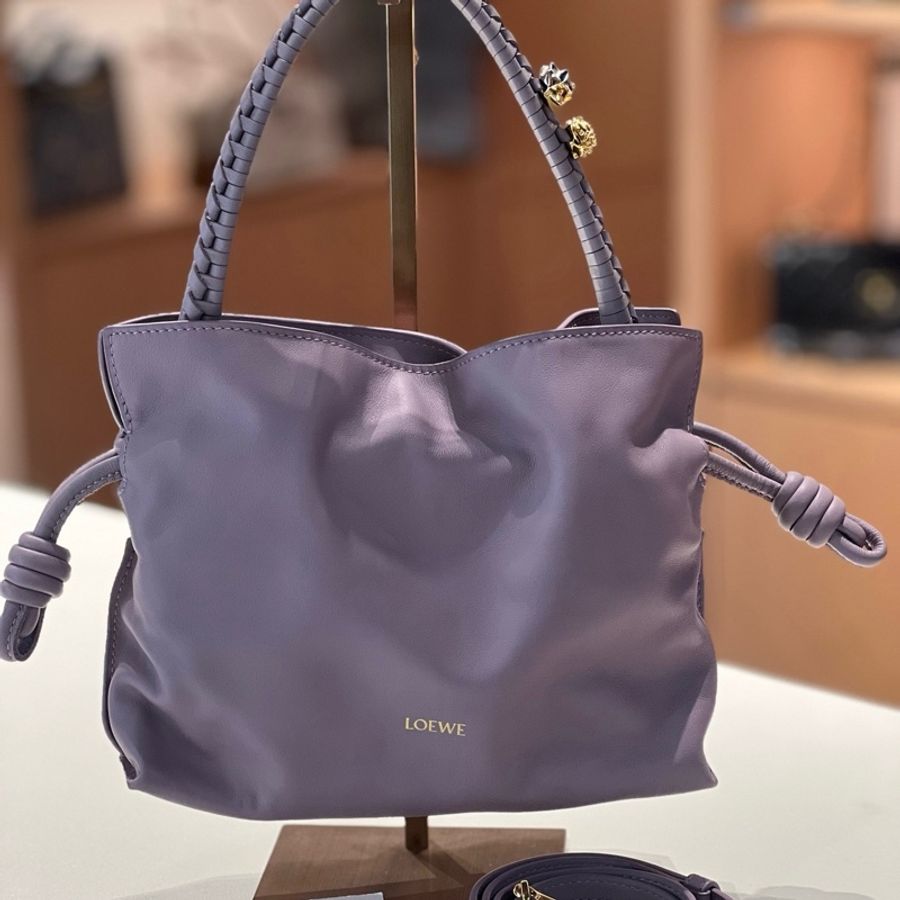 Loewe羅意威 福袋手輓包斜背包 薰衣草淡紫色-1