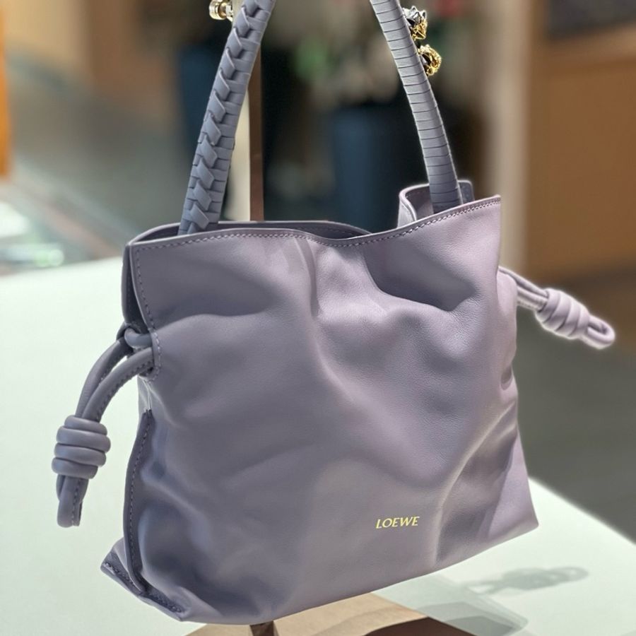 Loewe羅意威 福袋手輓包斜背包 薰衣草淡紫色-2