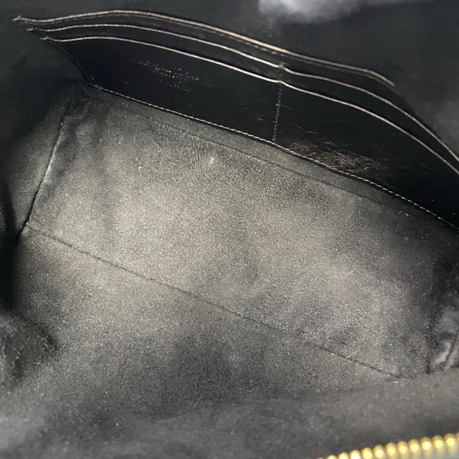 Dior/迪奧 黑金油蠟皮星星Diorstar hobo 褶皺牛皮革超大藤格紋飯盒包腋下-8