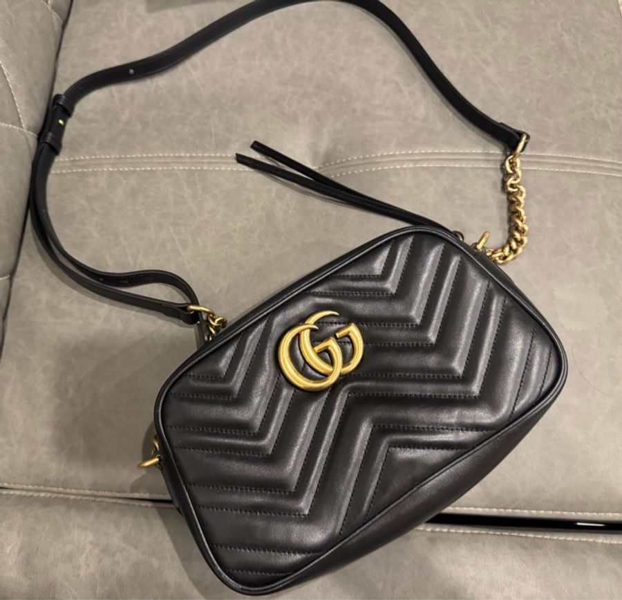 Gucci GG Marmont Small Camera Bag中號相機包-0