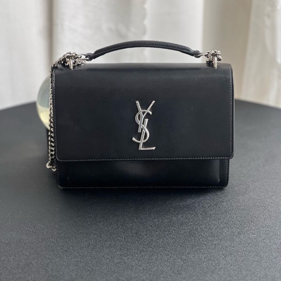 98新好成色🖤#Ysl #黑銀 #牛皮 #日落中號-1