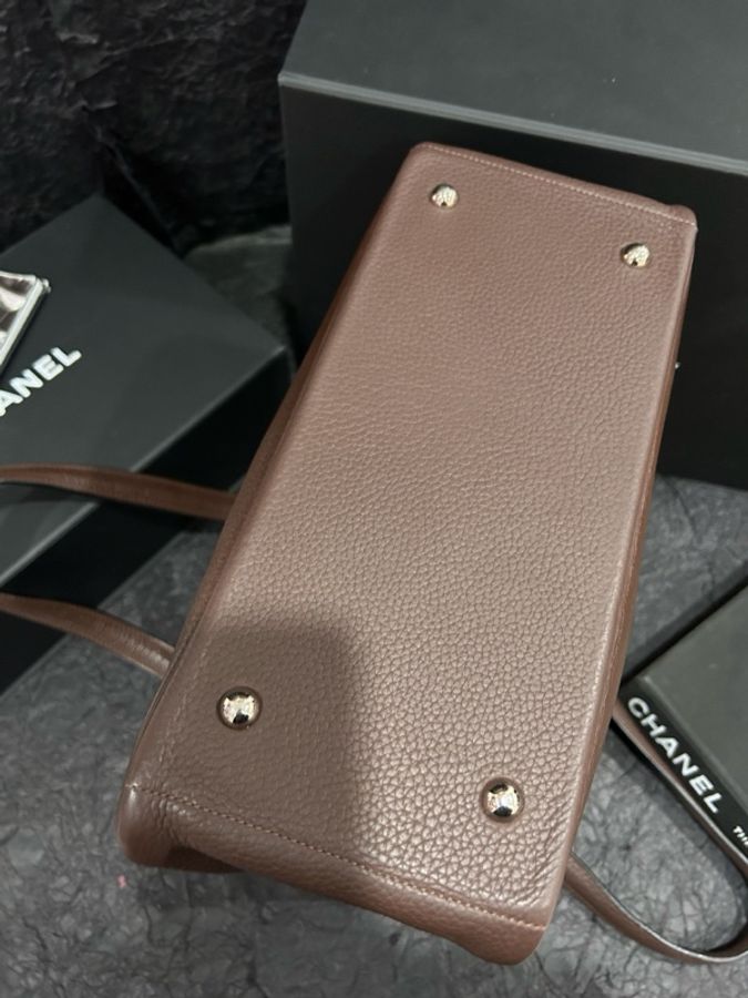 愛馬仕 Hermes 烏木色tote手提單肩托特包 31cm×31cm。-6