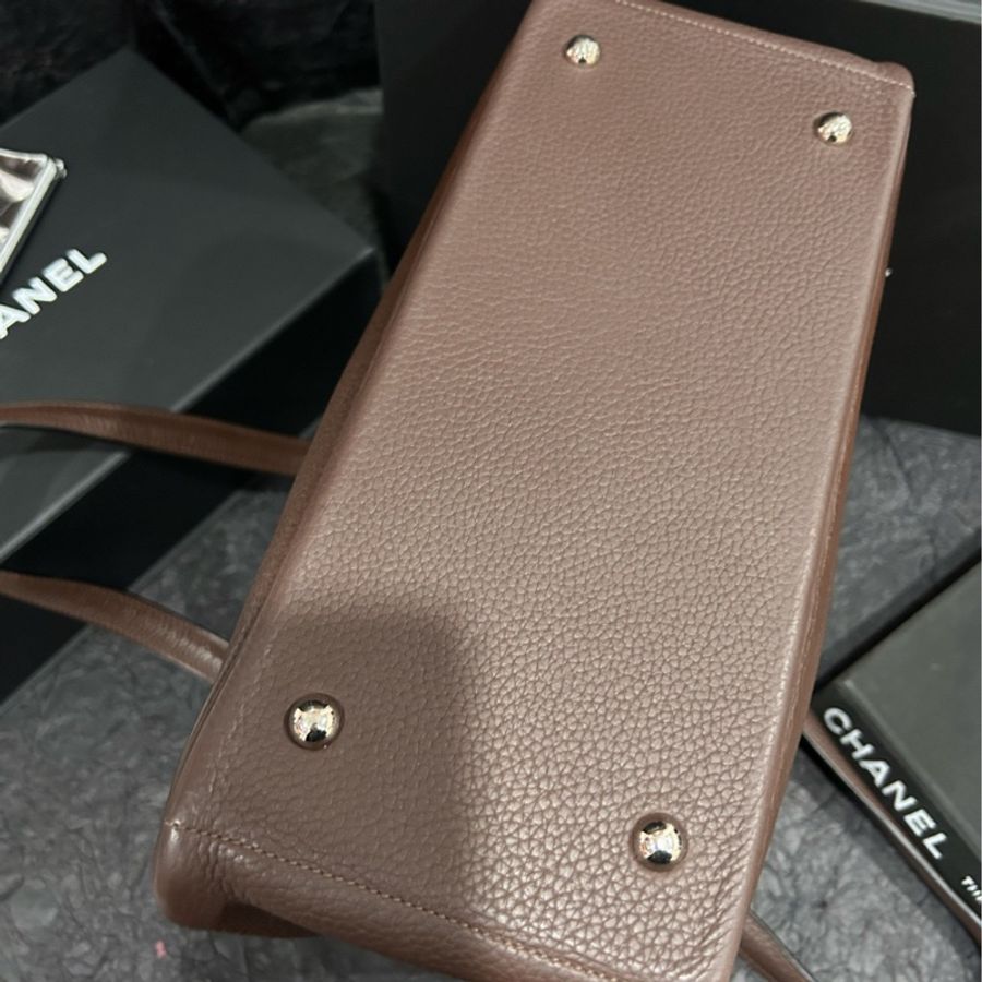 愛馬仕 Hermes 烏木色tote手提單肩托特包 31cm×31cm。-7