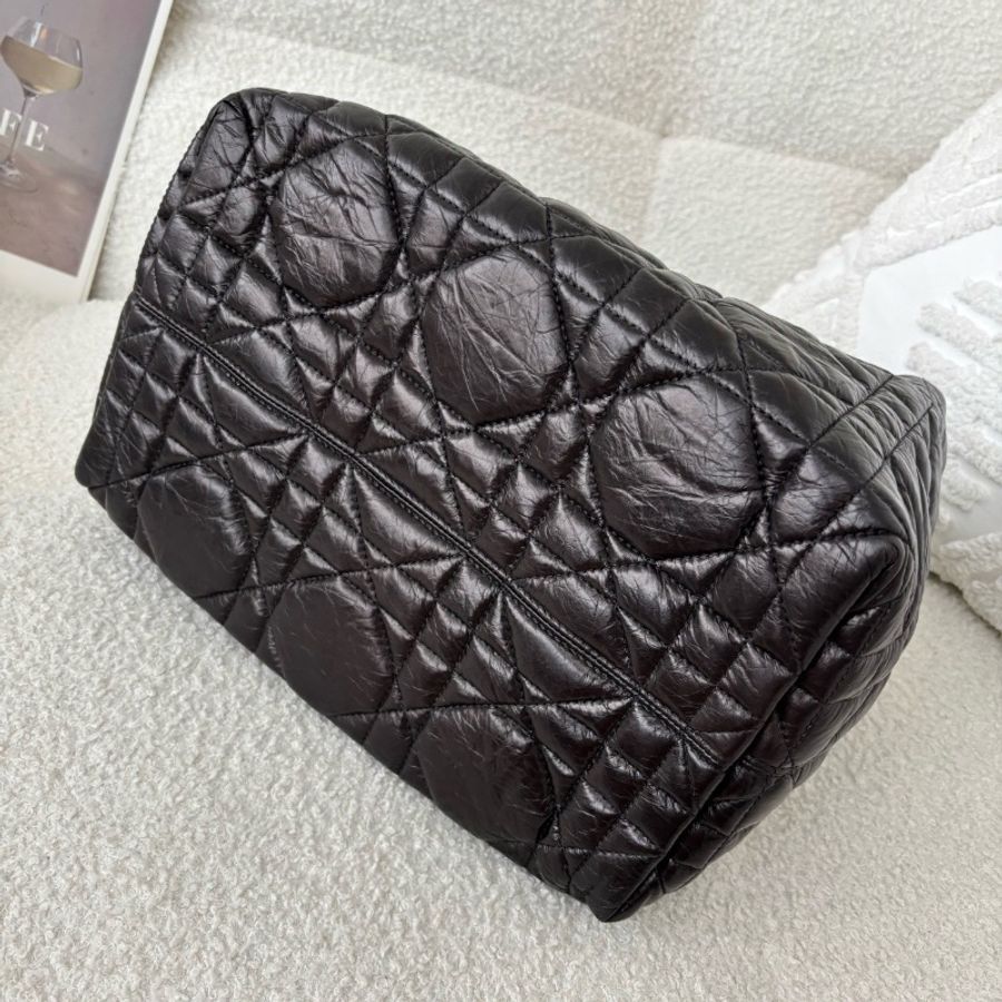 近新閒置🖤#Dior #toujours中號 #黑色油蠟皮 #塵袋購證-10