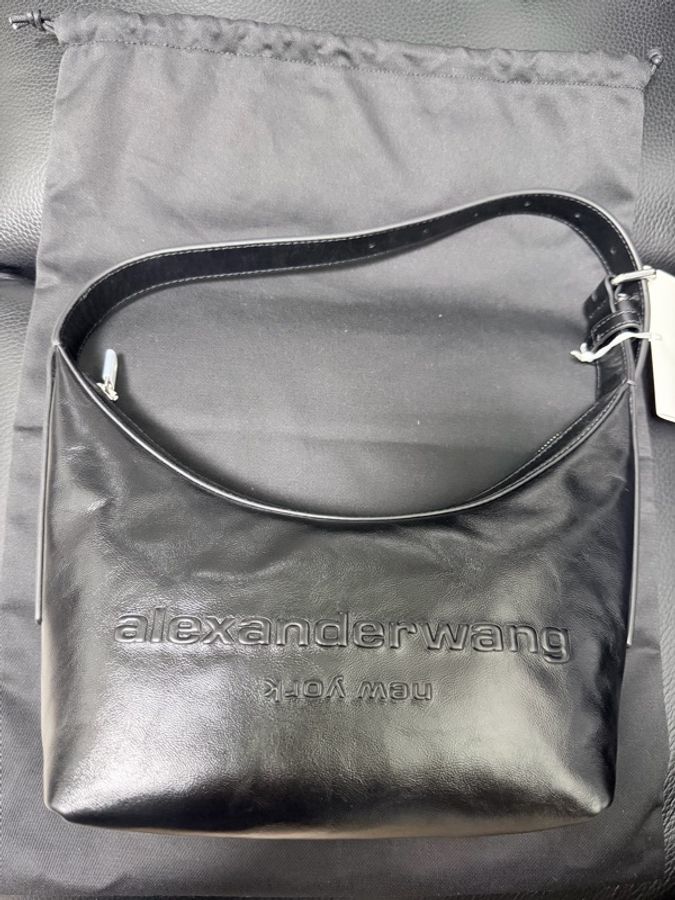 alexander wang punch 小號新月包-0