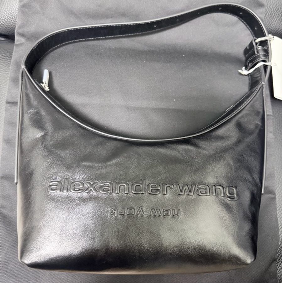 alexander wang punch 小號新月包-8