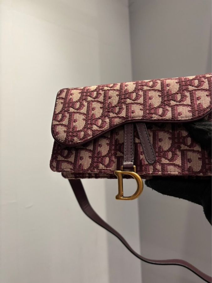 Dior Oblique 紅色老花馬鞍腰包|Classic Trend CT精品|台北東區實體-8