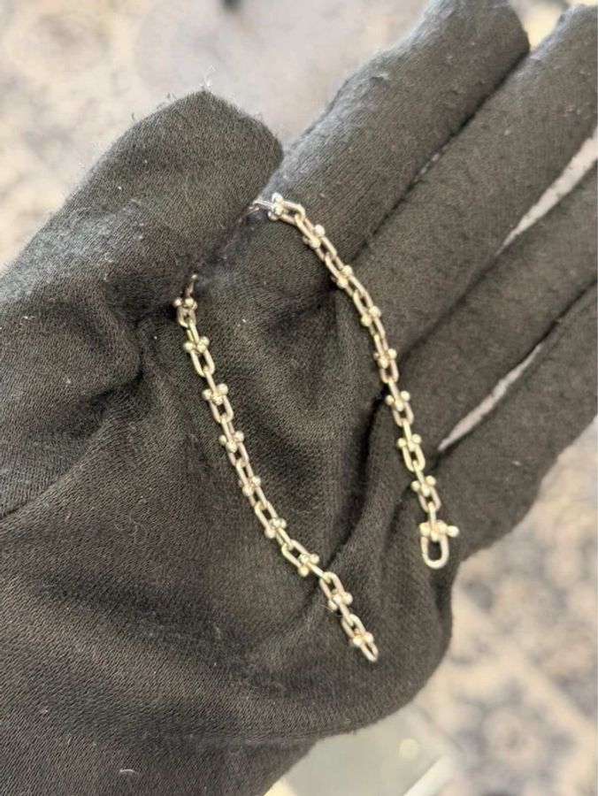 Tiffany & Co. Hardwear 微型鎖扣手鏈 .925銀|Classic Trend CT精品|台北東區實體-3