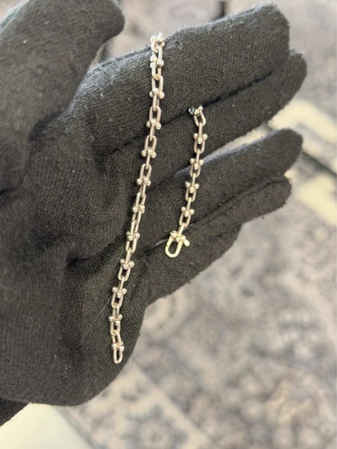 Tiffany & Co. Hardwear 微型鎖扣手鏈 .925銀|Classic Trend CT精品|台北東區實體-6