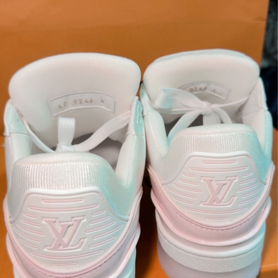 LV Trainer 運動鞋 粉白配色|24號(適合23.5cm)|近全新-9