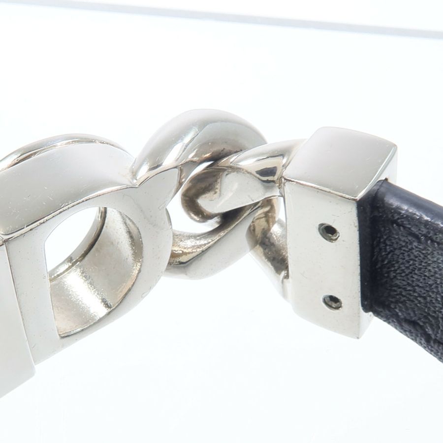 Dior 牛皮皮革/金屬CD Icon Bracelet手鏈-5